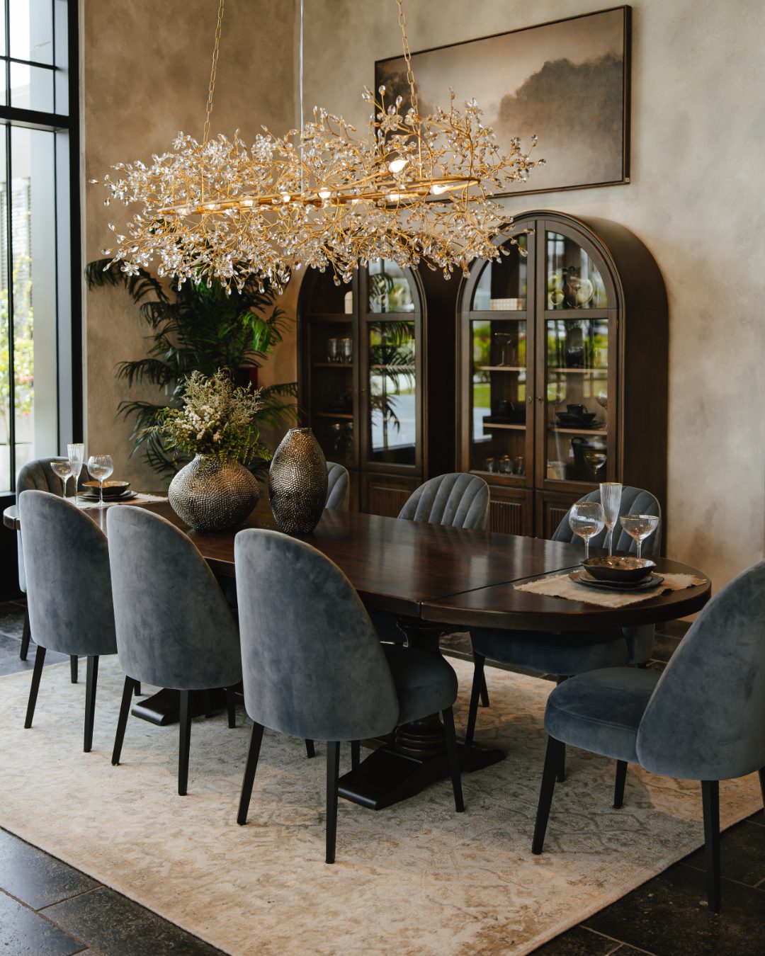 Fiore Crown Chandelier by Bling Lighting Studio