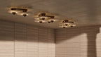 Alabaster Flush mount - 4 Surface