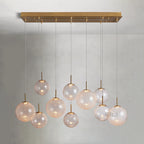 Casen Linear Chandelier by Bling Lighting Studio