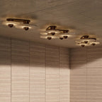 Median Alabaster Flush mount - 4 Surface