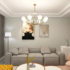 6-8-10 Lights Mid Century Modern Ceiling Light - Bling Lighting Studio