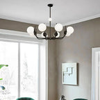 6-8-10 Lights Mid Century Modern Ceiling Light - Bling Lighting Studio