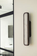 Hublot alabaster wall sconce