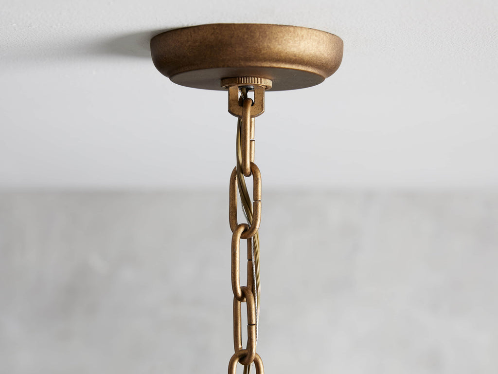 Poppy Round Chandelier by Bling Lighting Studio