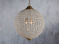 Poppy Round Chandelier by Bling Lighting Studio