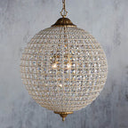 Poppy Round Chandelier by Bling Lighting Studio