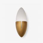 Gilded Cocoon Wall Lamp by Bling Lighting Studio