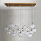 Casen Linear Chandelier by Bling Lighting Studio