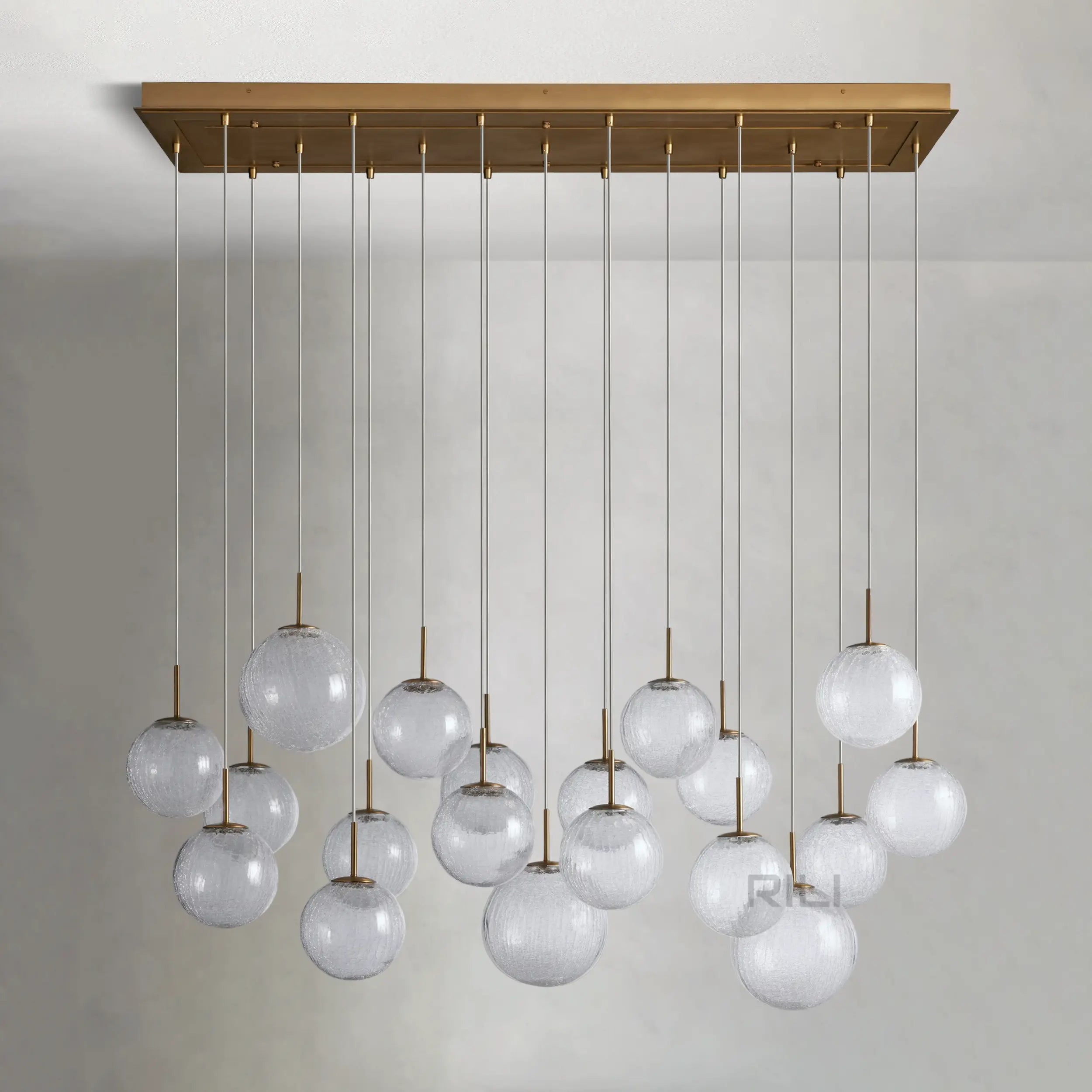 Casen Linear Chandelier by Bling Lighting Studio