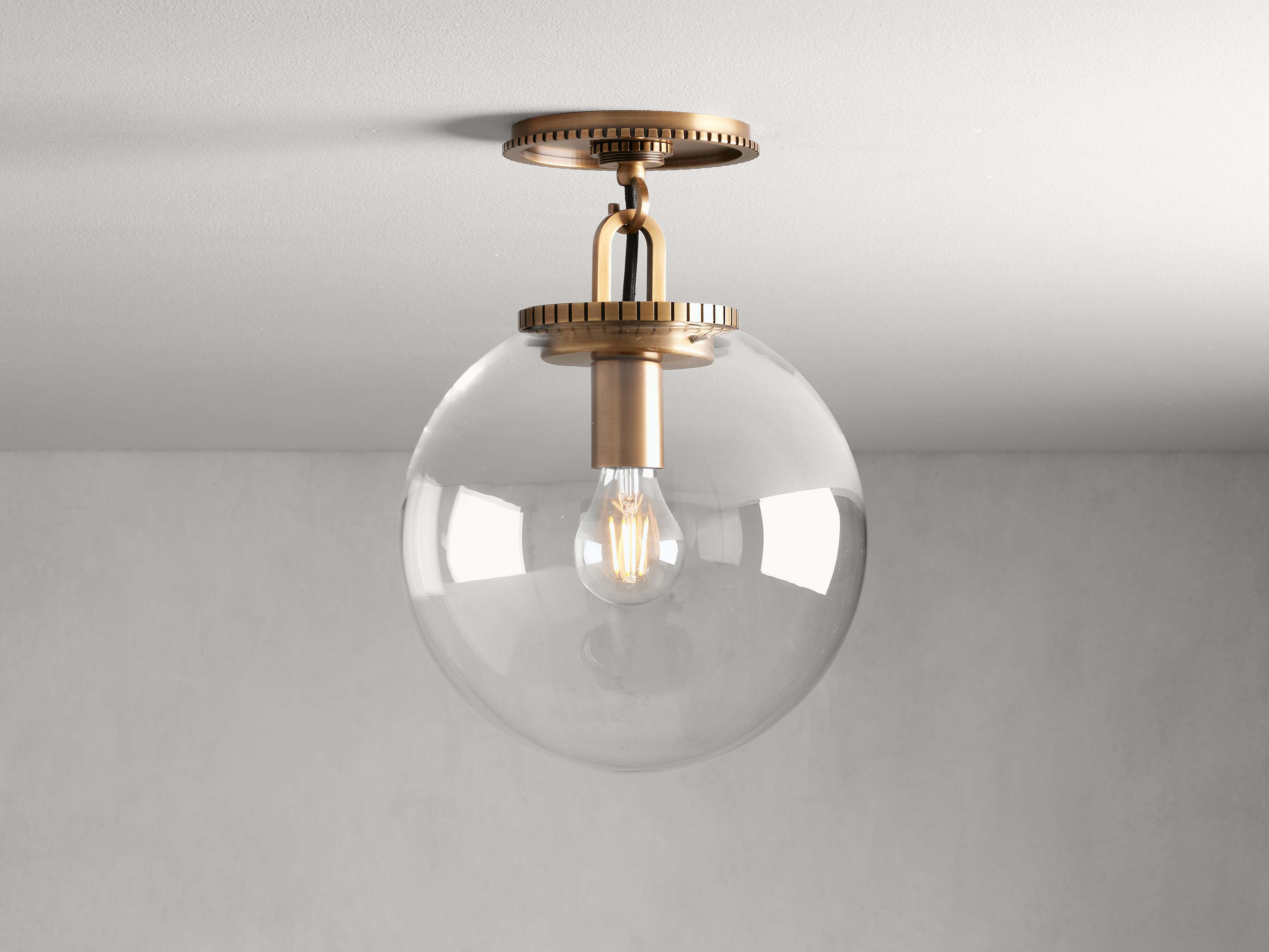 Wescott Globe Flushmount by Bling Lighting Studio