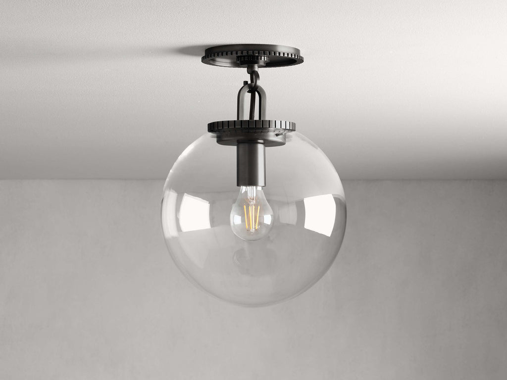 Wescott Globe Flushmount by Bling Lighting Studio