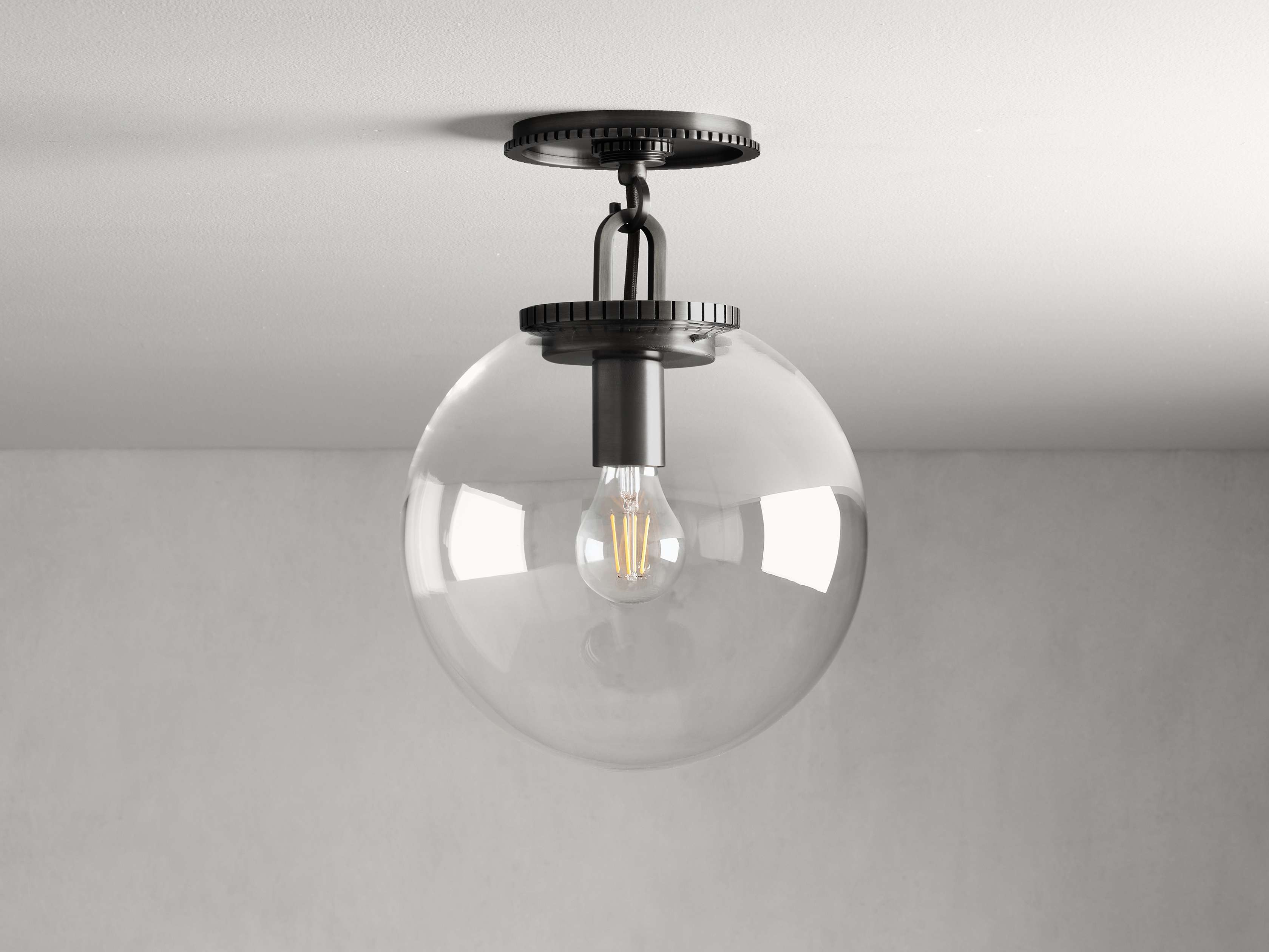 Wescott Globe Flushmount by Bling Lighting Studio