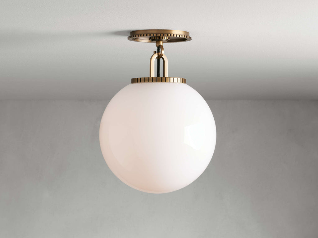 Wescott Globe Flushmount by Bling Lighting Studio