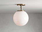 Wescott Globe Flushmount by Bling Lighting Studio