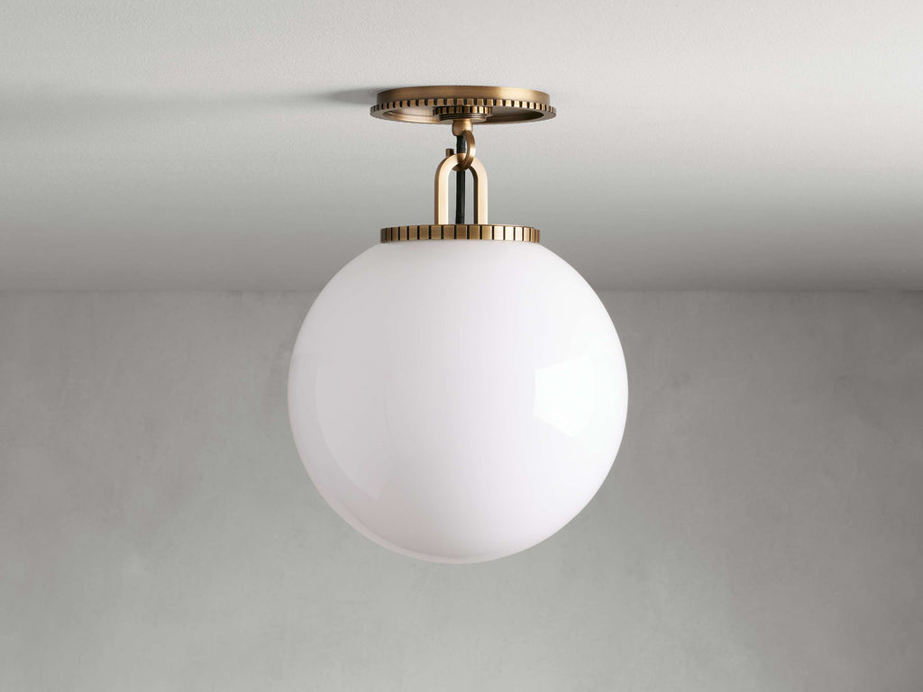 Wescott Globe Flushmount by Bling Lighting Studio