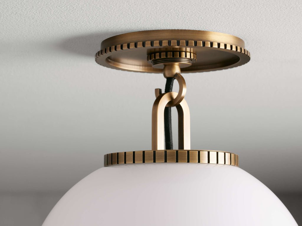 Wescott Globe Flushmount by Bling Lighting Studio
