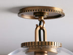 Wescott Globe Flushmount by Bling Lighting Studio