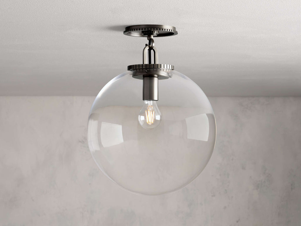 Wescott Globe Flushmount by Bling Lighting Studio