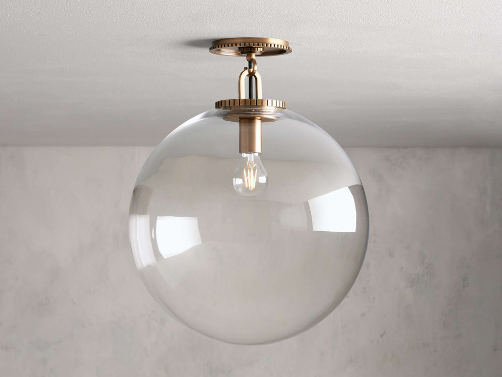 Wescott Globe Flushmount by Bling Lighting Studio