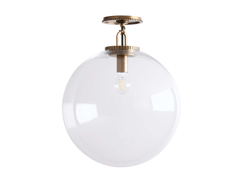 Wescott Globe Flushmount by Bling Lighting Studio