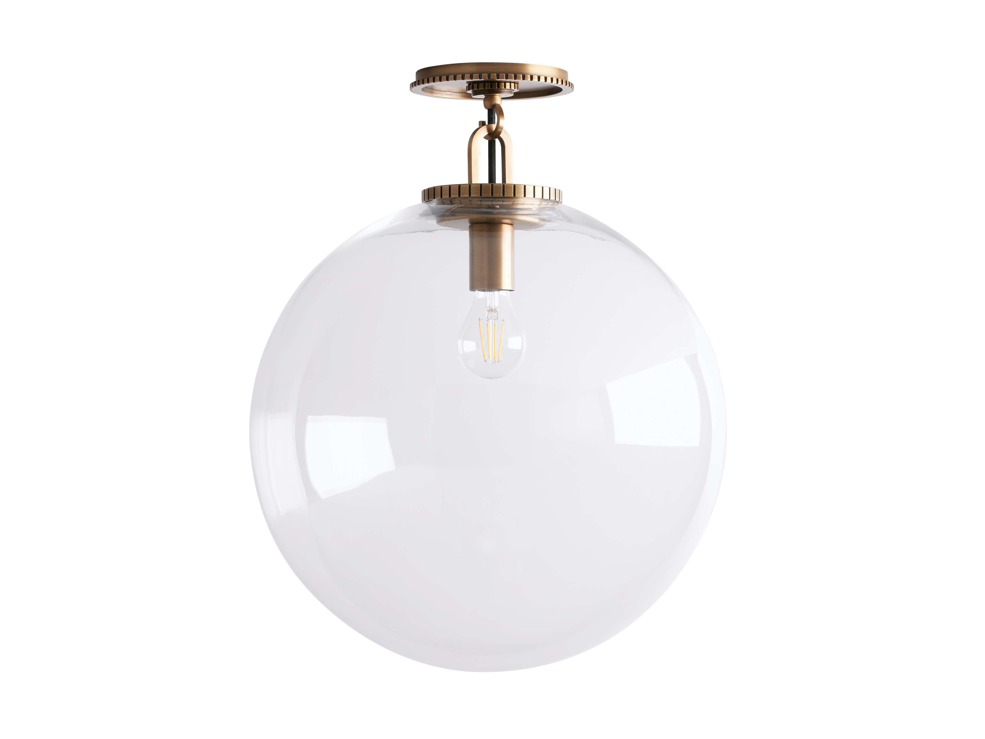 Wescott Globe Flushmount by Bling Lighting Studio