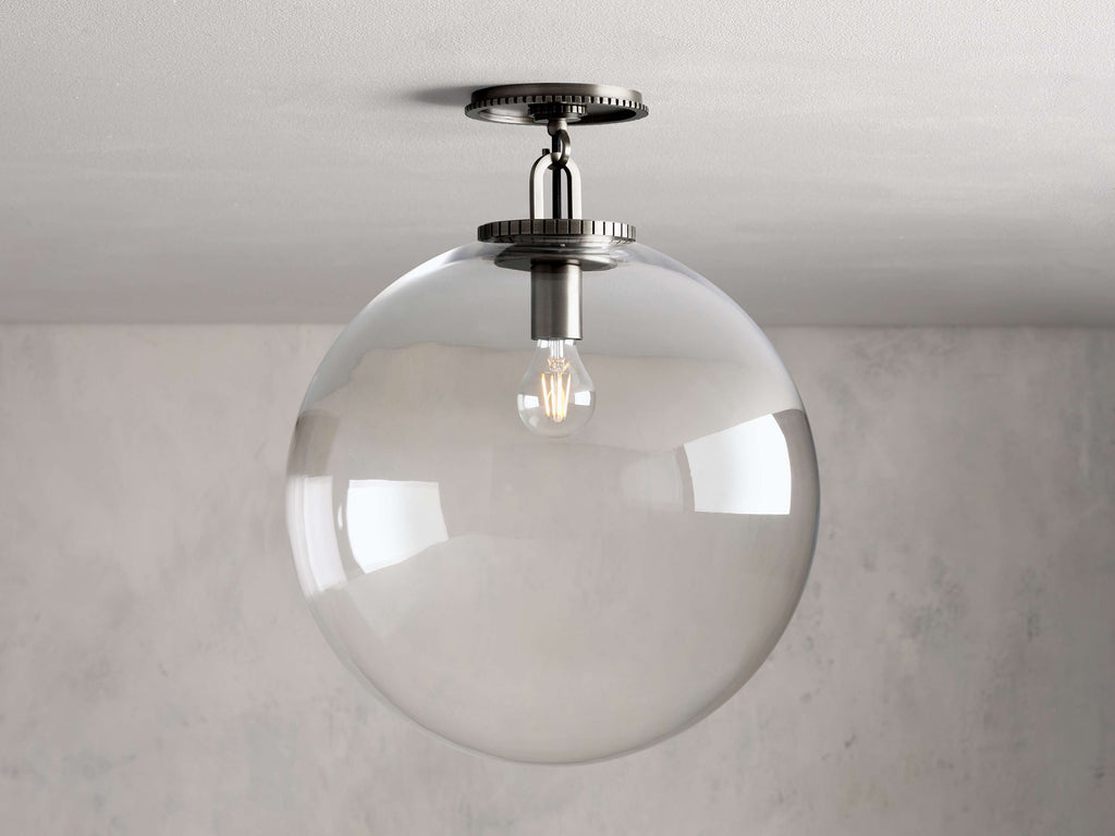 Wescott Globe Flushmount by Bling Lighting Studio