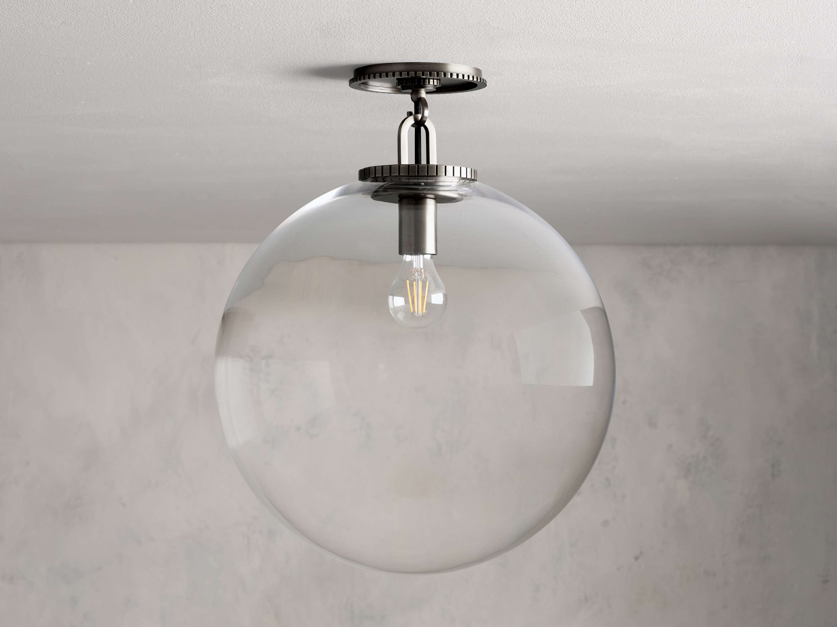 Wescott Globe Flushmount by Bling Lighting Studio