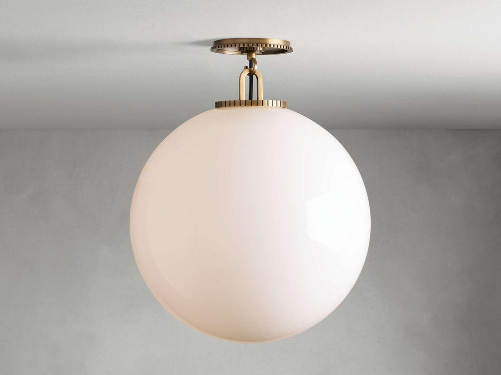 Wescott Globe Flushmount by Bling Lighting Studio