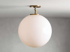 Wescott Globe Flushmount by Bling Lighting Studio