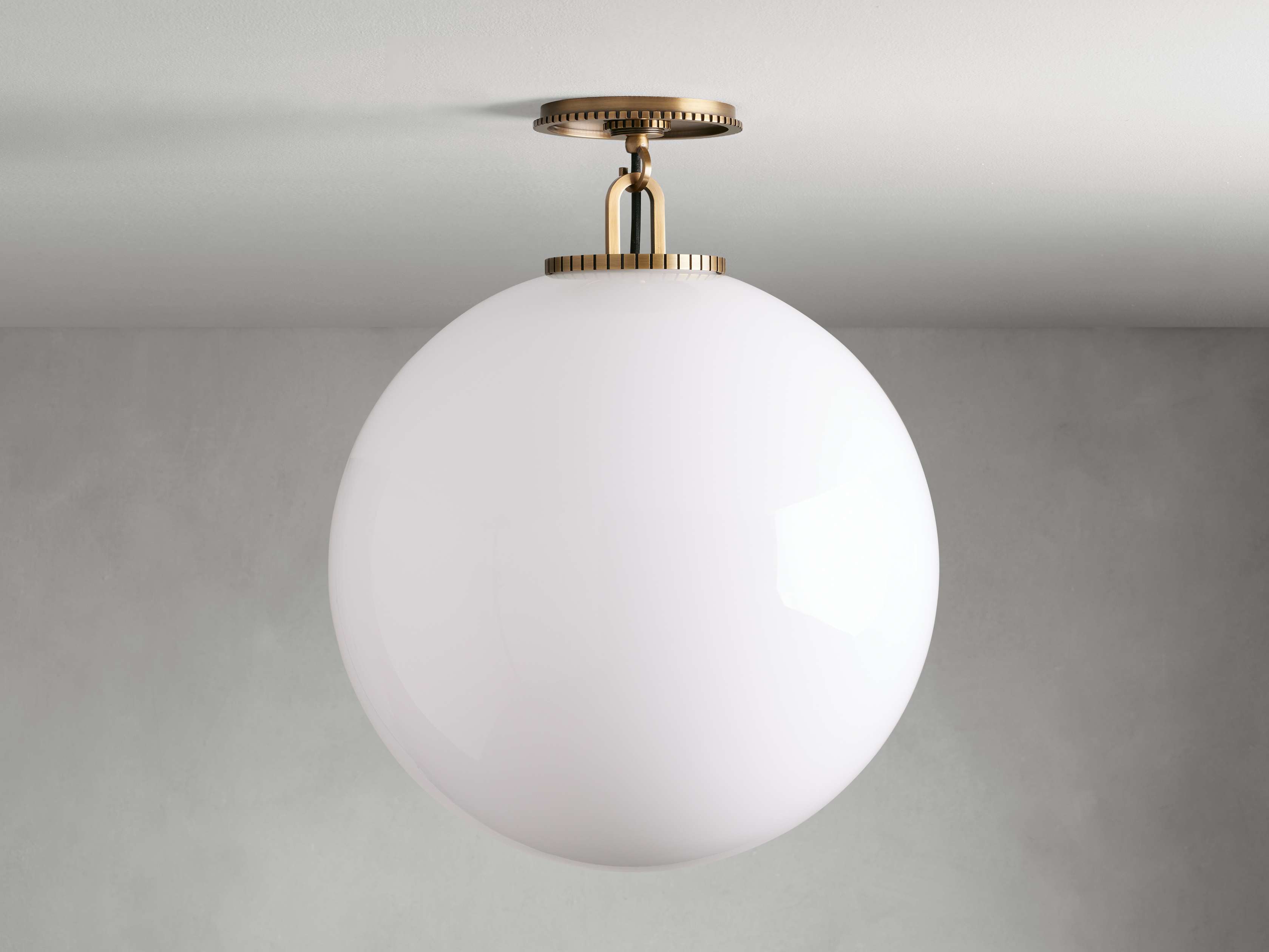 Wescott Globe Flushmount by Bling Lighting Studio