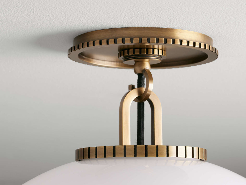 Wescott Globe Flushmount by Bling Lighting Studio