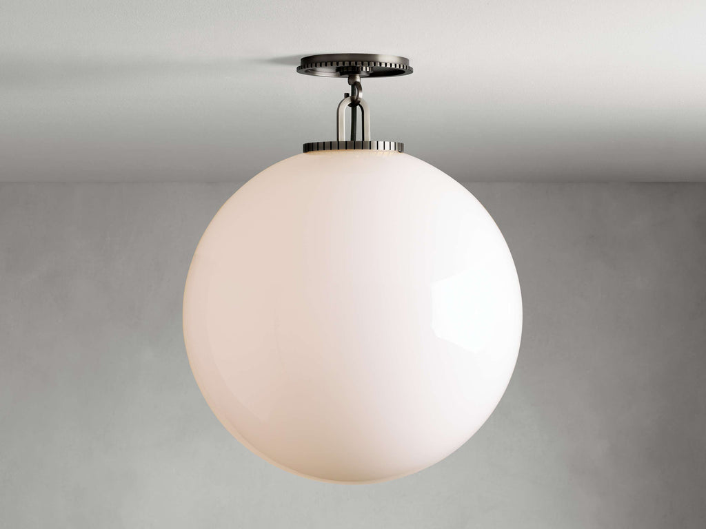 Wescott Globe Flushmount by Bling Lighting Studio