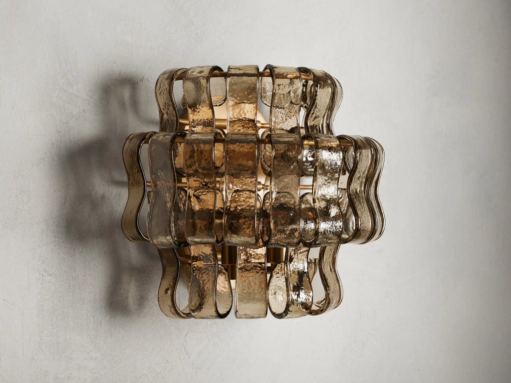 Ghiaccio Wall Sconce by Bling Lighting Studio