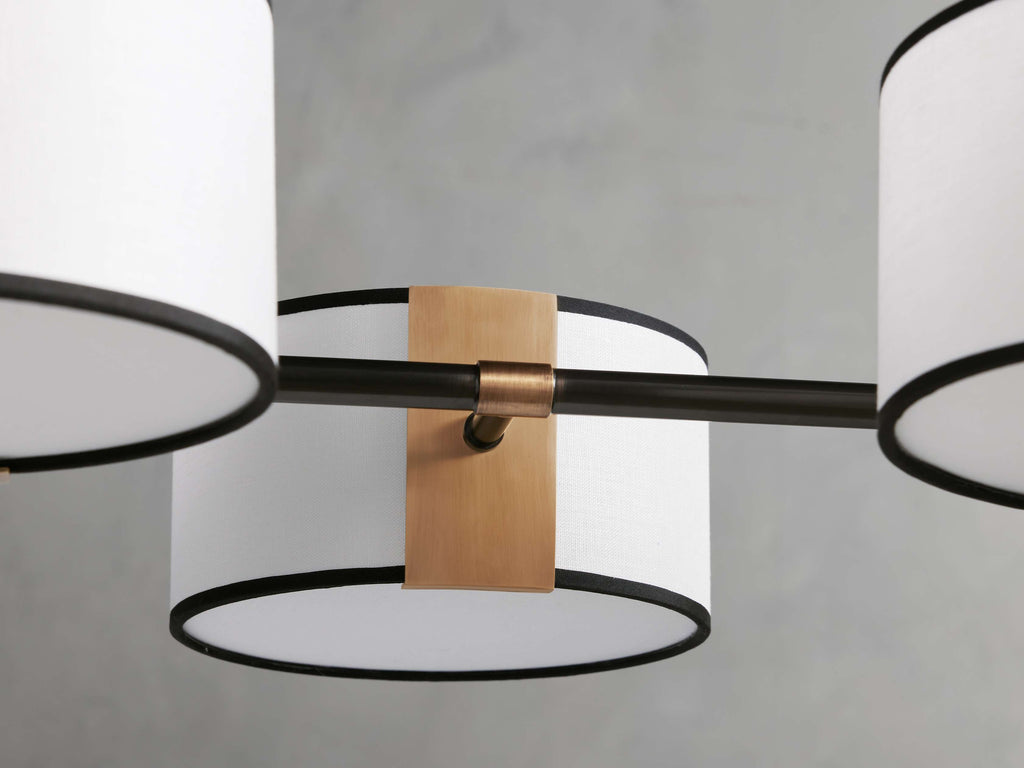 Daphne Linear Chandelier by Bling Lighting Studio