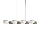 Daphne Linear Chandelier by Bling Lighting Studio