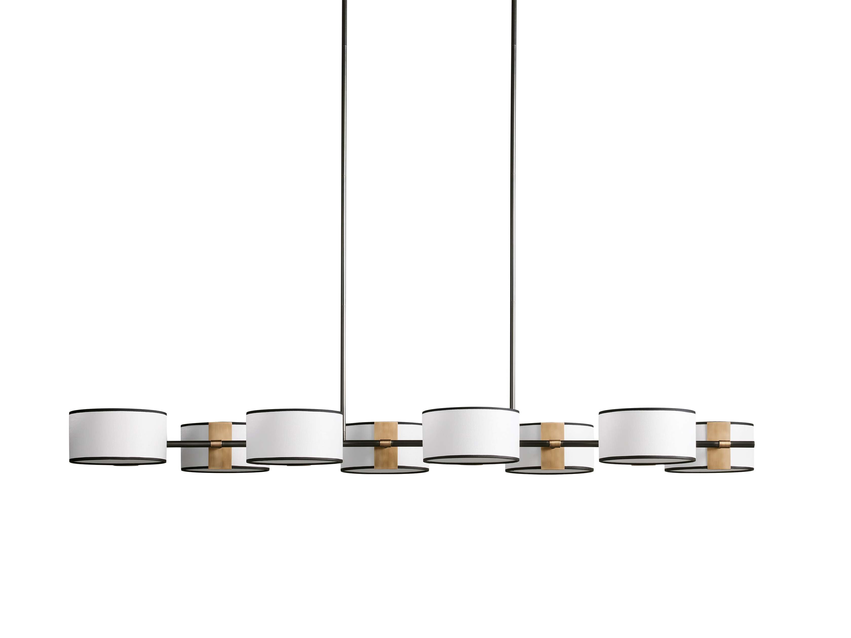 Daphne Linear Chandelier by Bling Lighting Studio