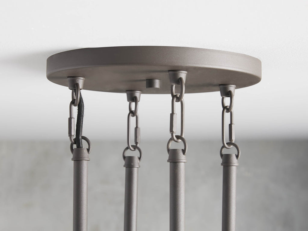 Andreas Round Chandelier by Bling Lighting Studio