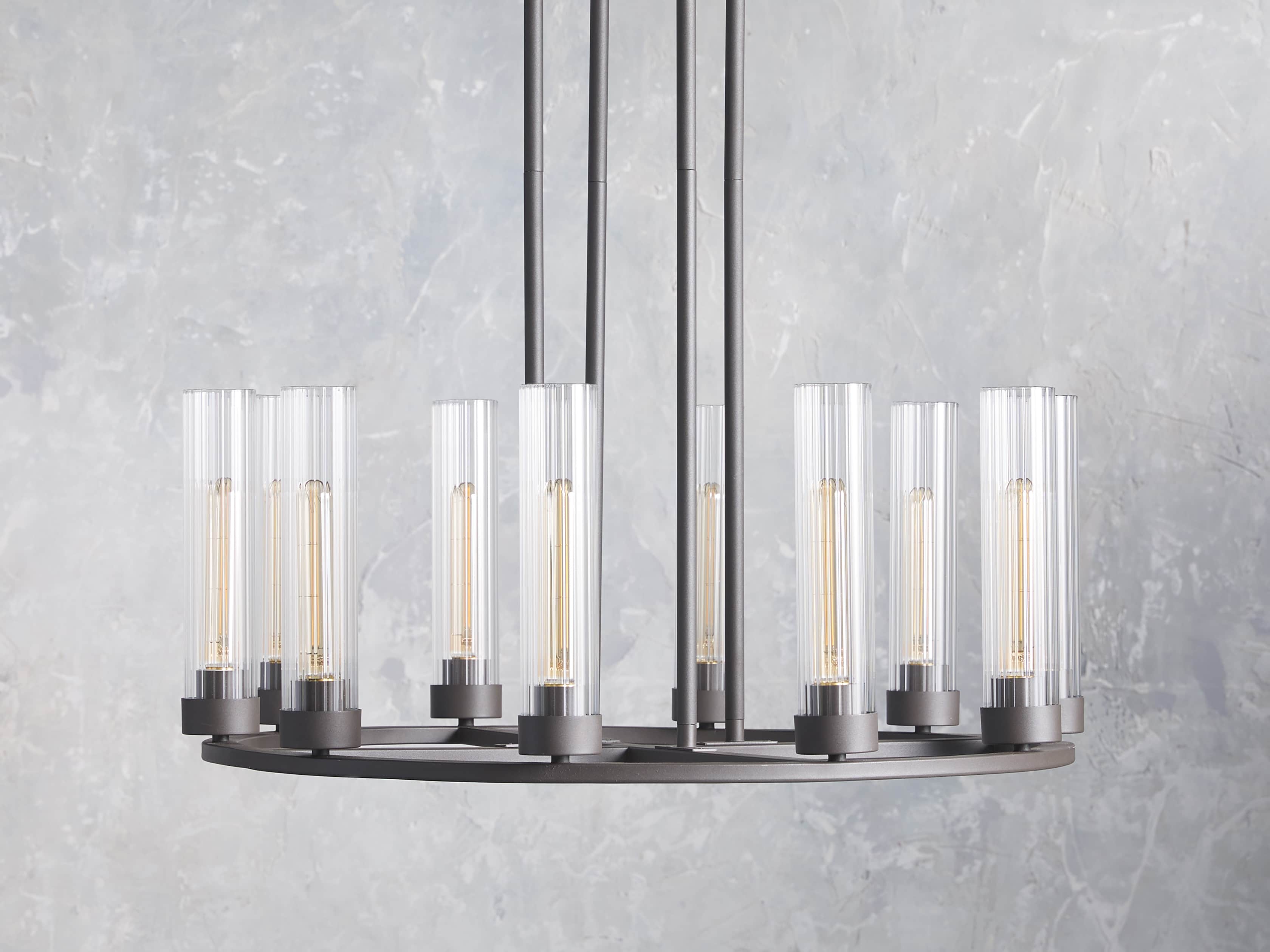 Andreas Round Chandelier by Bling Lighting Studio