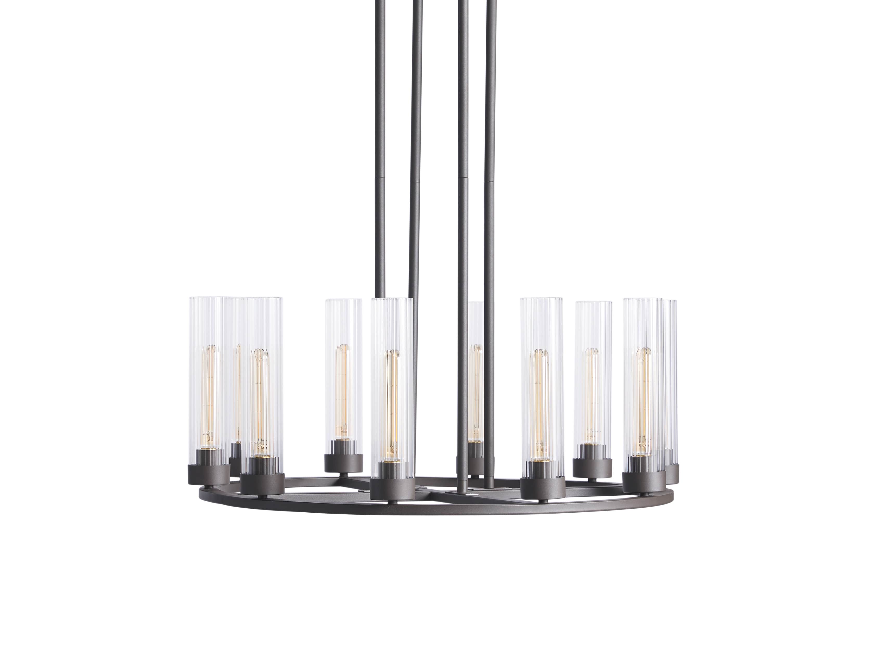 Andreas Round Chandelier by Bling Lighting Studio