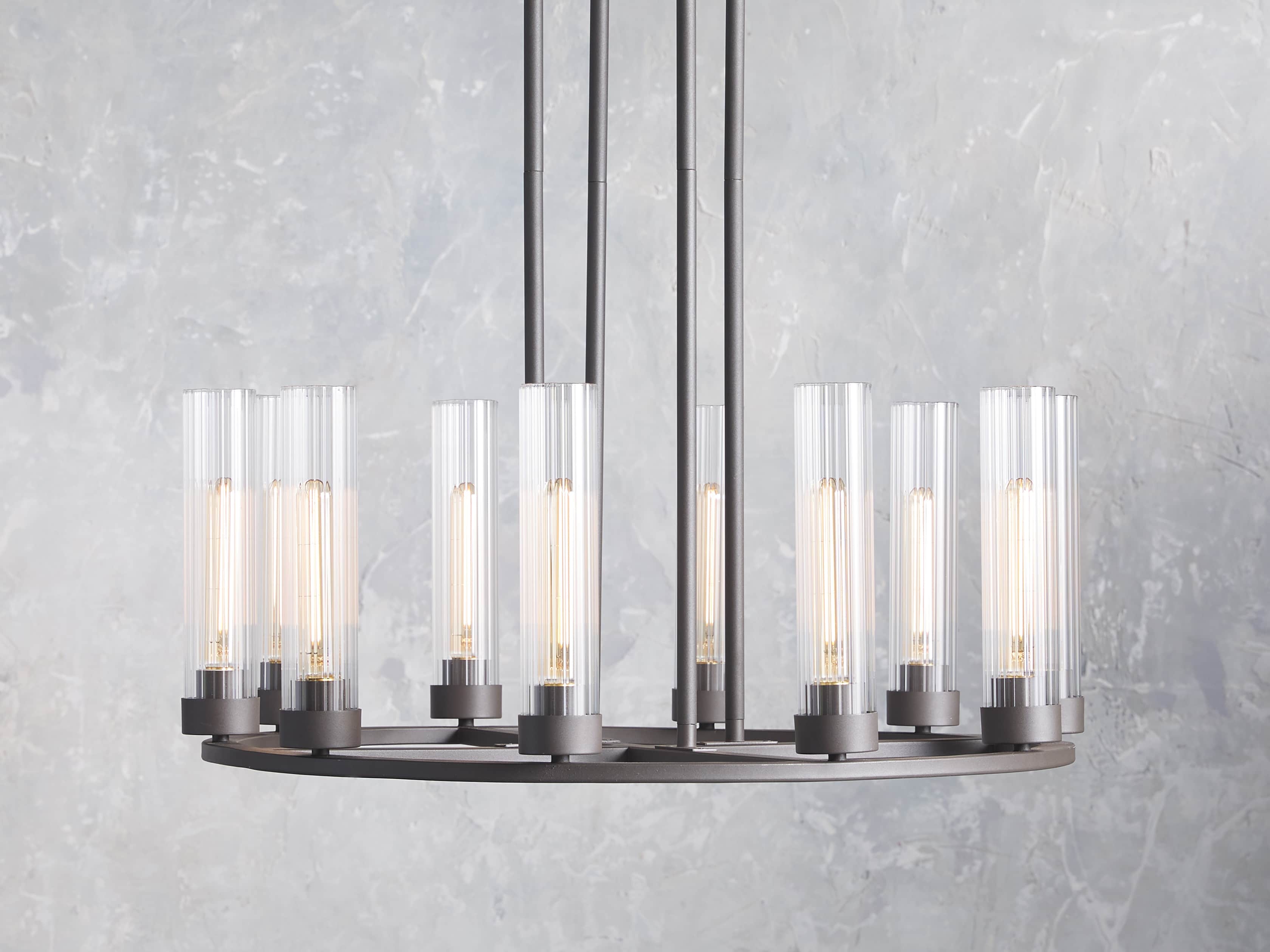 Andreas Round Chandelier by Bling Lighting Studio