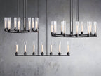 Andreas Round Chandelier by Bling Lighting Studio