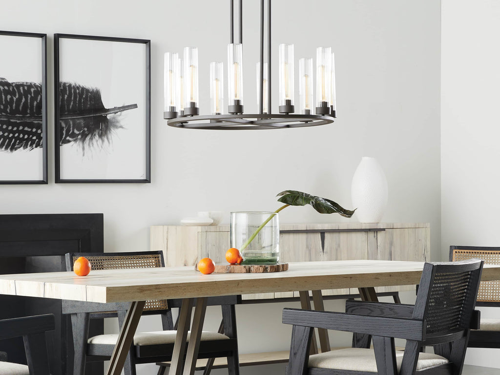 Andreas Round Chandelier by Bling Lighting Studio