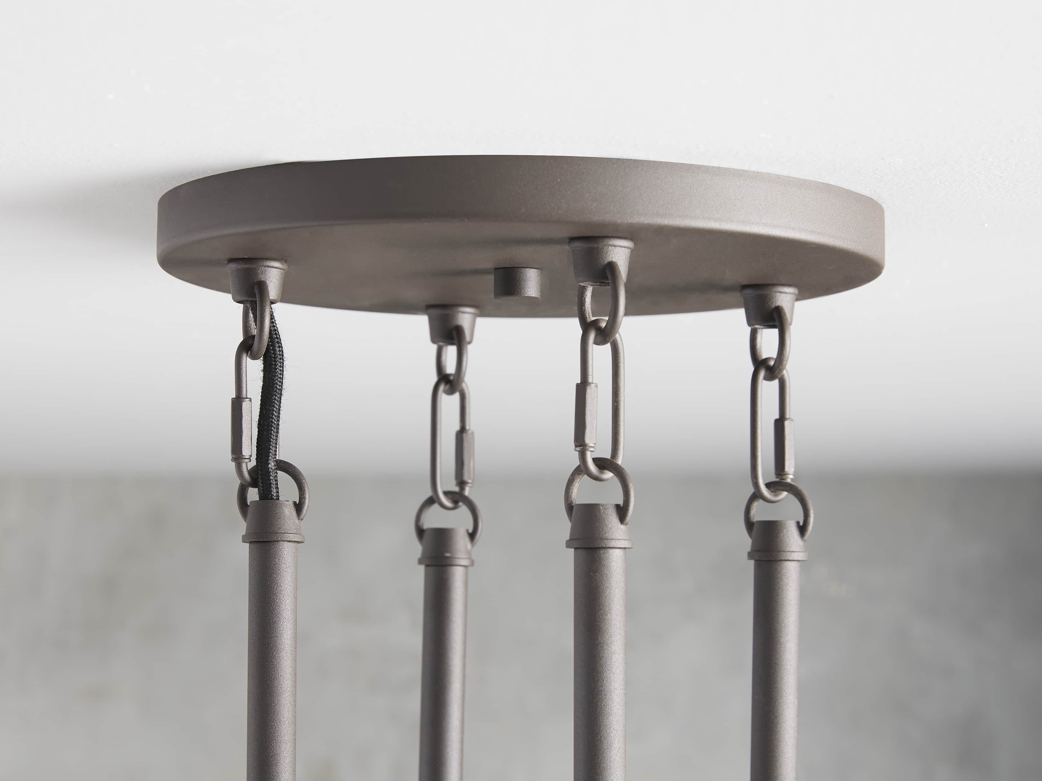 Andreas Round Chandelier by Bling Lighting Studio