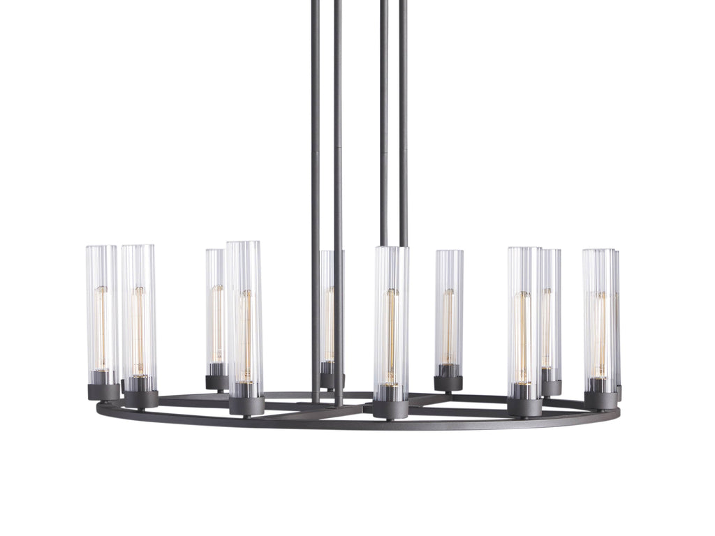 Andreas Round Chandelier by Bling Lighting Studio