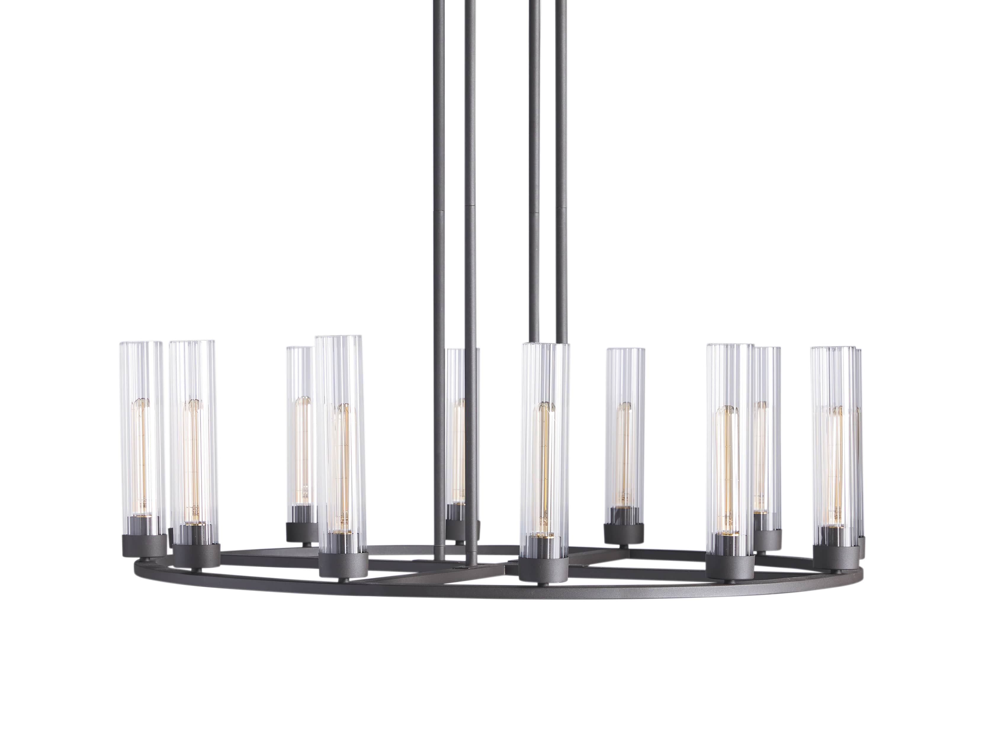 Andreas Round Chandelier by Bling Lighting Studio