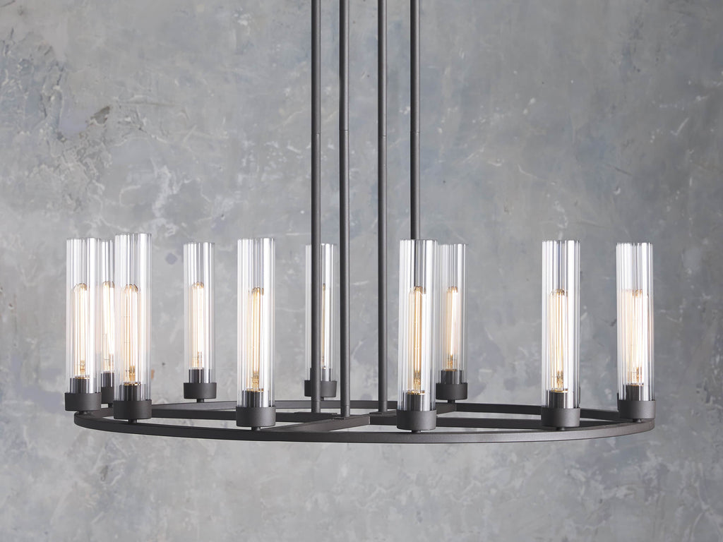 Andreas Round Chandelier by Bling Lighting Studio