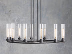 Andreas Round Chandelier by Bling Lighting Studio