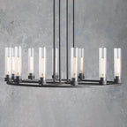 Andreas Round Chandelier by Bling Lighting Studio