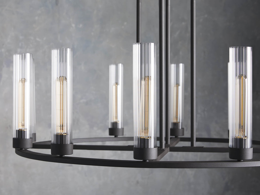 Andreas Round Chandelier by Bling Lighting Studio