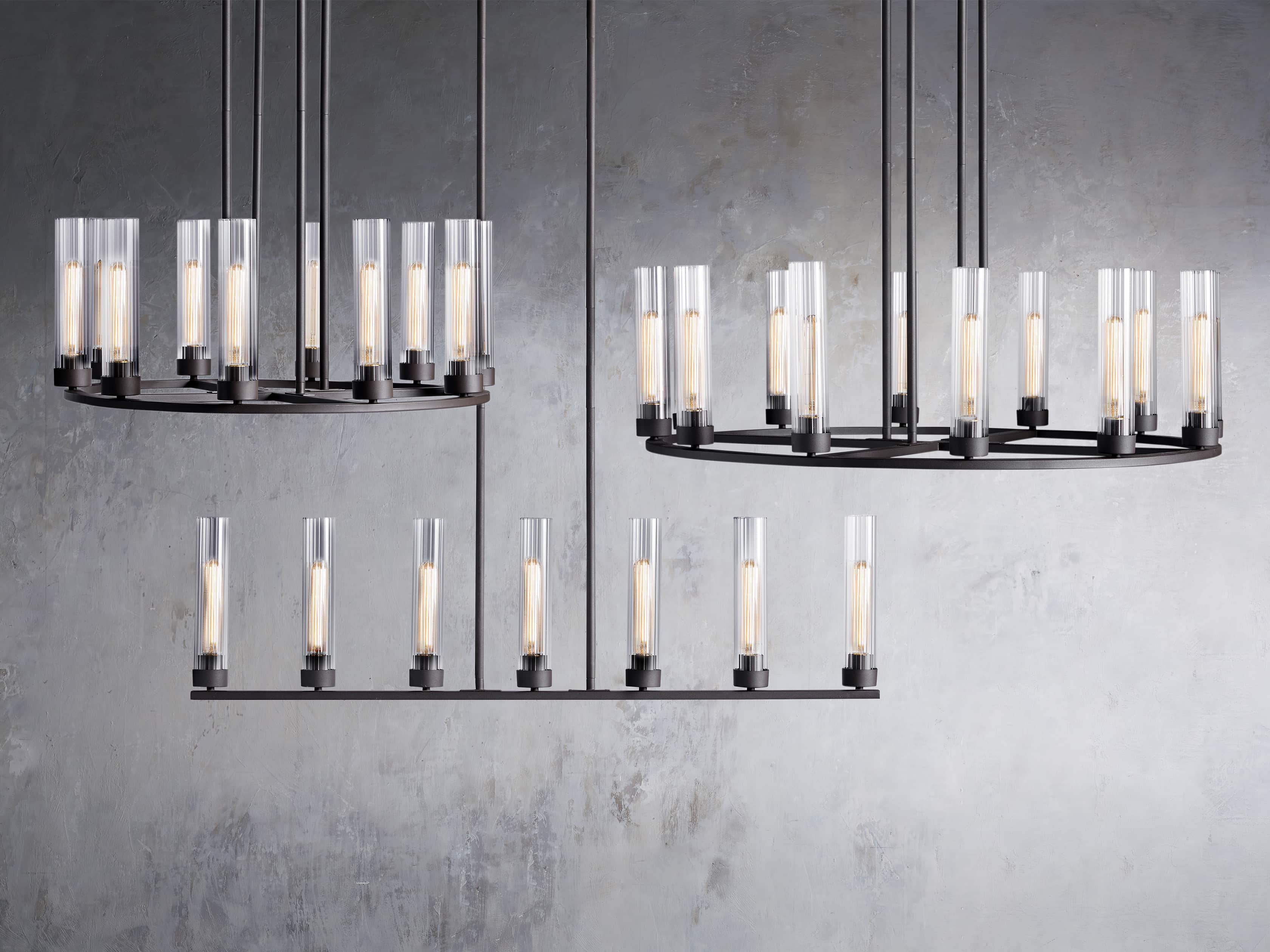 Andreas Round Chandelier by Bling Lighting Studio